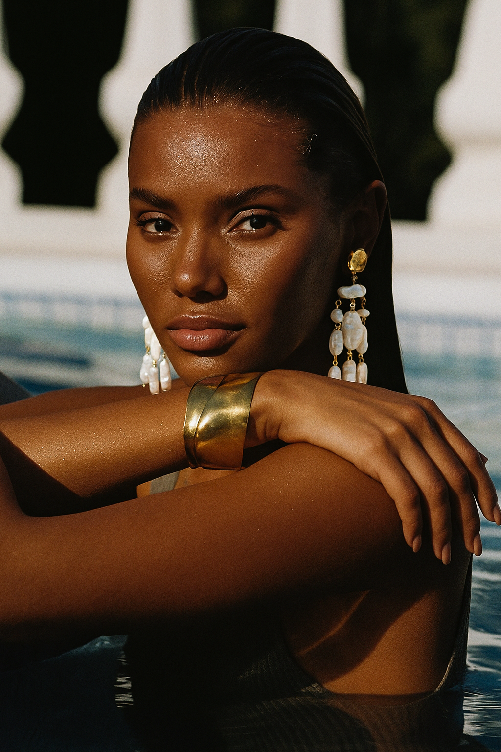 Sea Pearl Drop Earrings