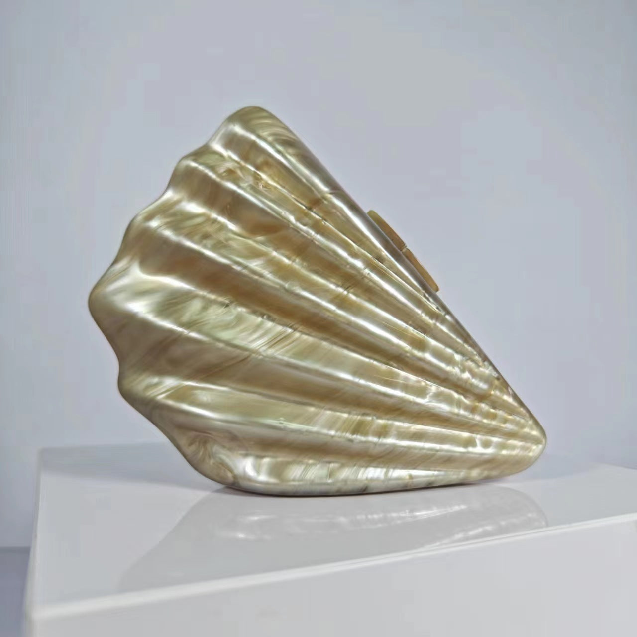 Seashell Fan Clutch