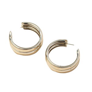 Dunia Double Hoops