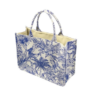 Tropical Toile Handbag