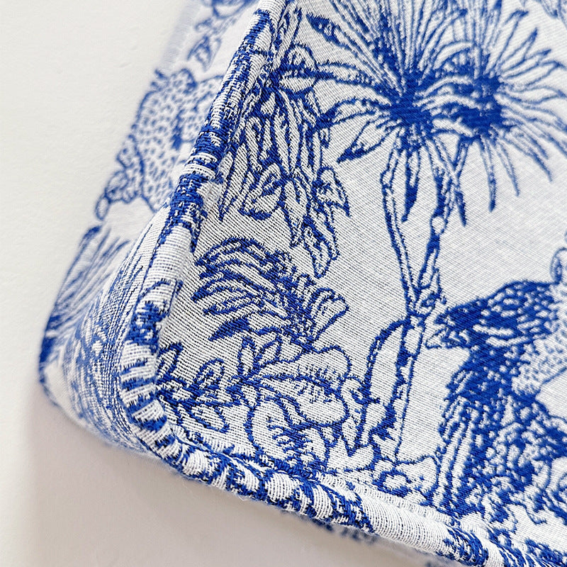 Tropical Toile Handbag