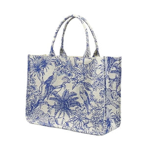 Tropical Toile Handbag