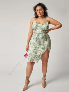 Janessa Snakeskin Set - Snake