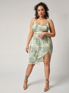 Janessa Snakeskin Set - Snake