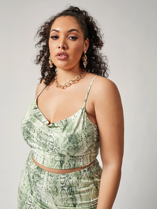 Janessa Snakeskin Set - Snake
