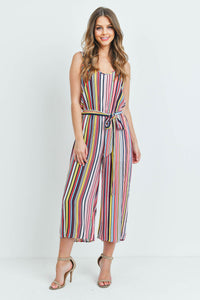 Alaina Striped Jumpsuit