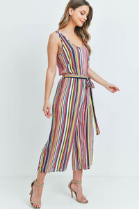 Alaina Striped Jumpsuit