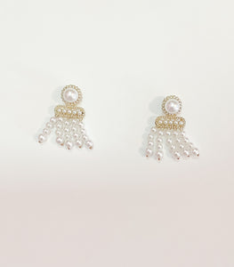 Jhumka Pearl Earrings