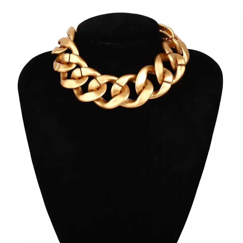 Chunky Gold Necklace