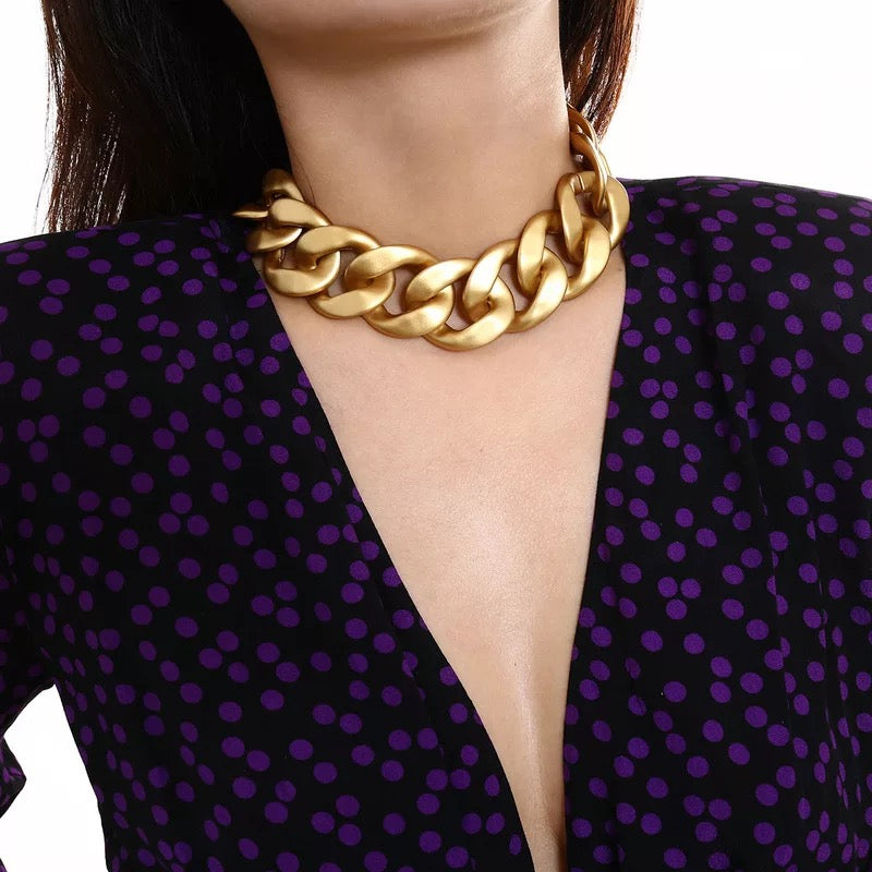 Chunky Gold Necklace