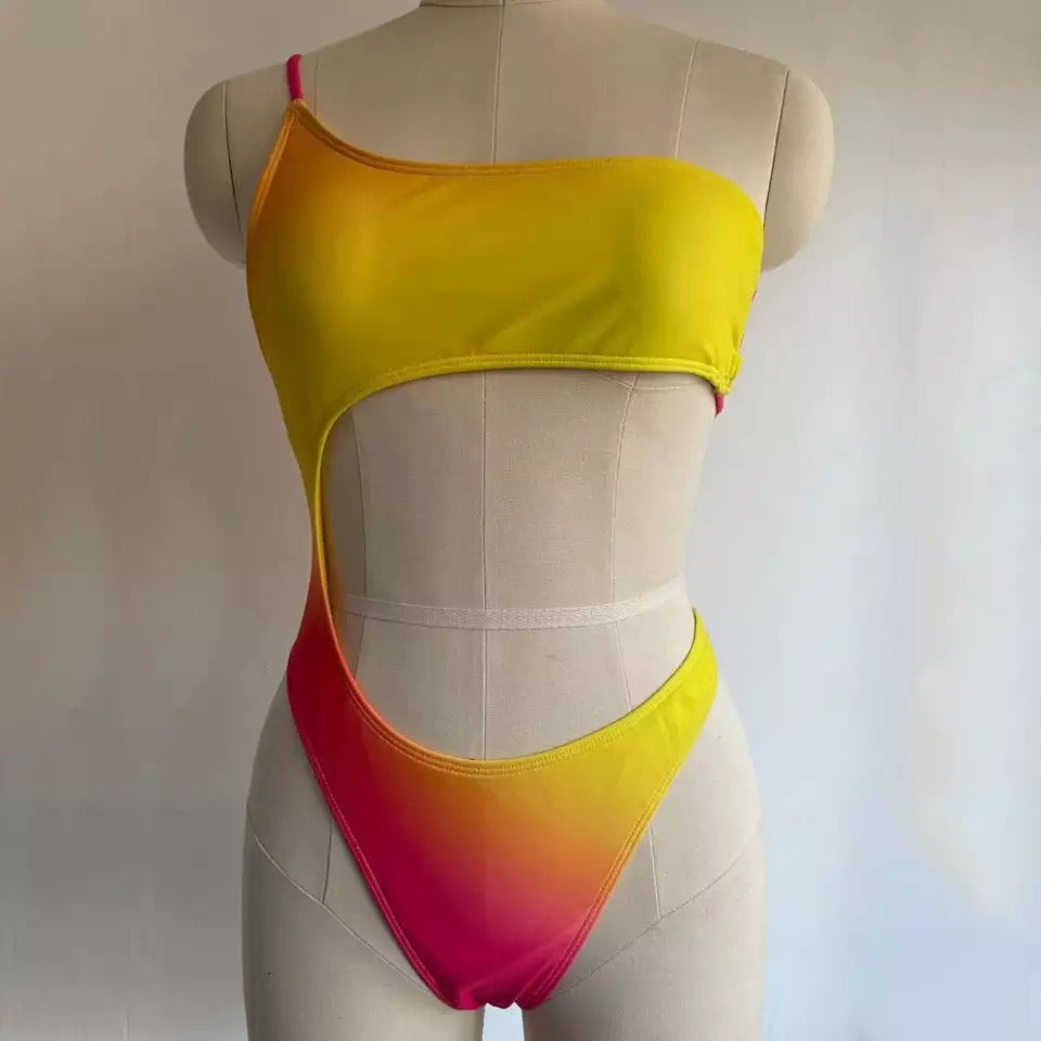 Malaysia Open-Cut Swimsuit