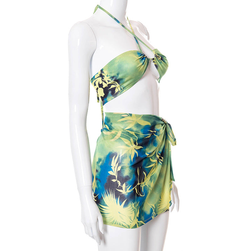 Tropicana Wrap Bikini Set