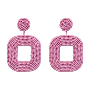 Becka Beaded Drop Earrings